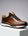 Herrenschuhe Slip-On Sneaker | Elastische Passform