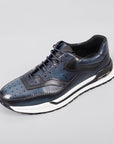 Herrenschuhe Sneaker | Farbblock Design und Schnürung