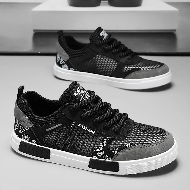 Herrenschuhe Sneaker | Schnürung und Atmungsaktiv