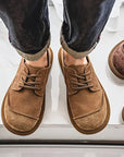 Herrenschuhe mit Schnürung | Runde Spitze