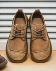 Herrenschuhe mit Schnürung | Runde Spitze