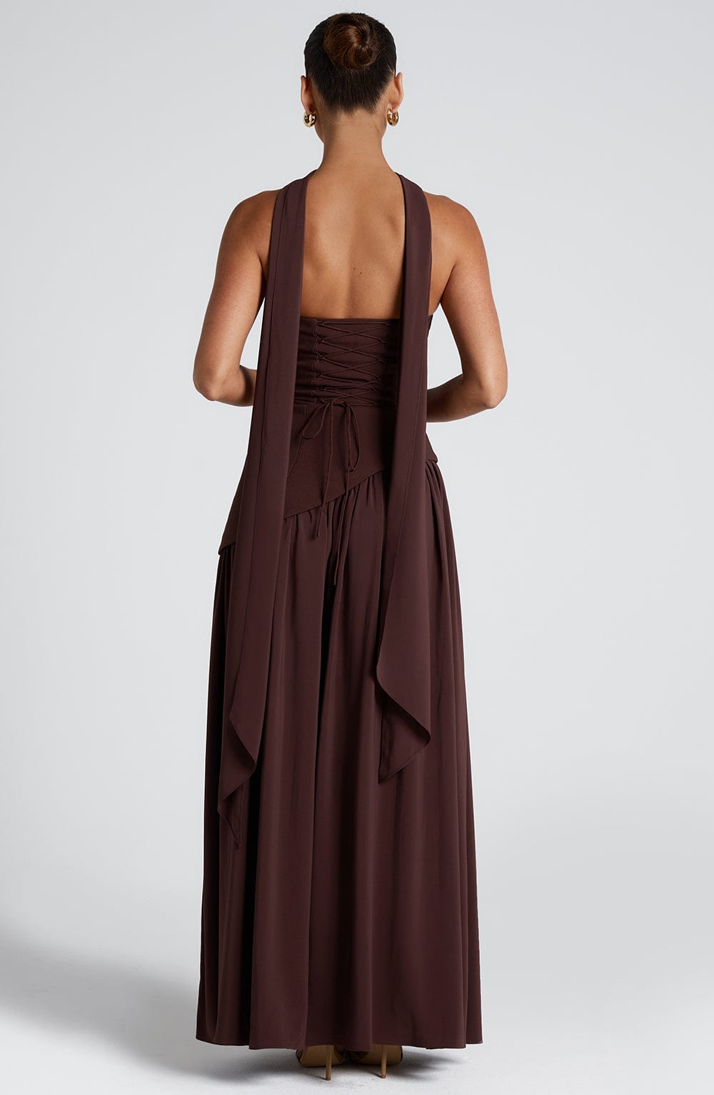 Hochzeitsgastkleid Damen | Trägerloses Maxikleid