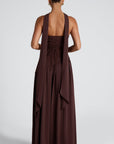 Hochzeitsgastkleid Damen | Trägerloses Maxikleid