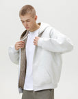 Hoodie Herren | Kapuzenjacke mit Reißverschluss und langen Ärmeln