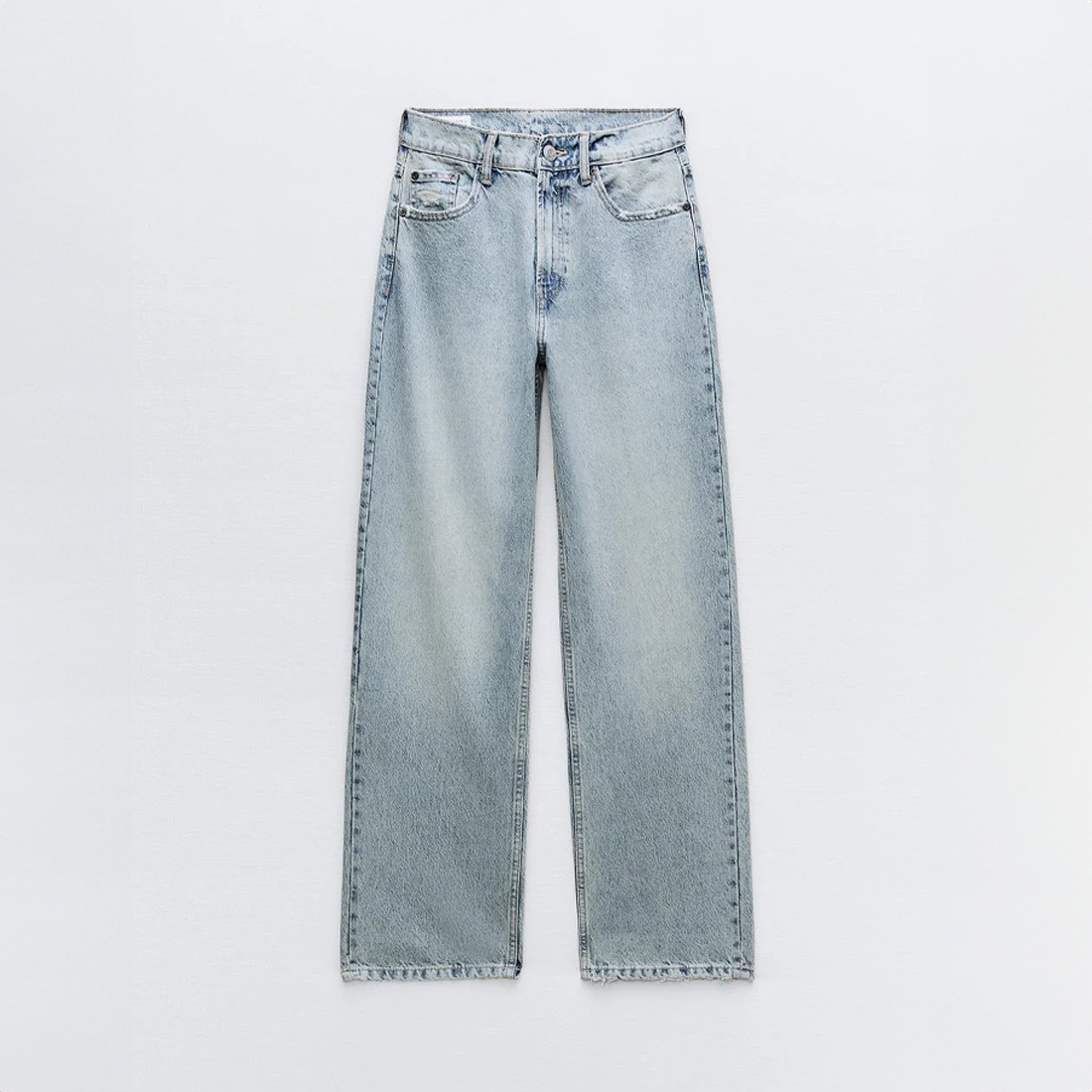 Jeans Damen Hohe Taille | Gerade Hose Weites Bein