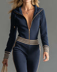 Jumpsuit Damen | V-Ausschnitt