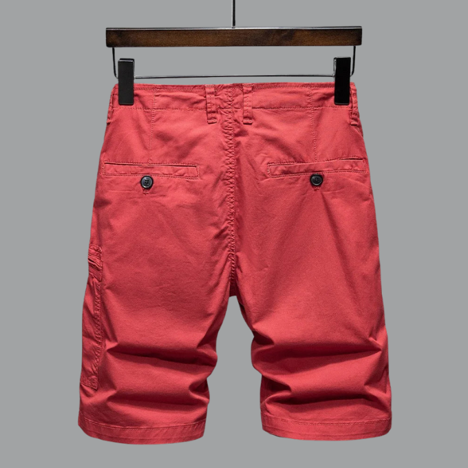 Kurze Hosen Herren Schmale Cargo | Taschen