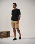 Kurze Hosen Herren Schmale Cargo | Taschen