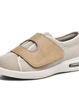 Orthopädische Schuhe Damen | Klettverschluss Sneaker