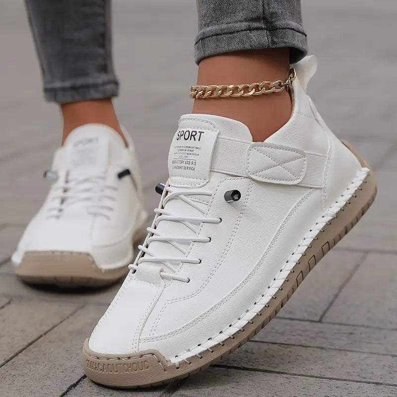 Orthopädische Sneaker Damen | Rutschfest mit Klettverschluss