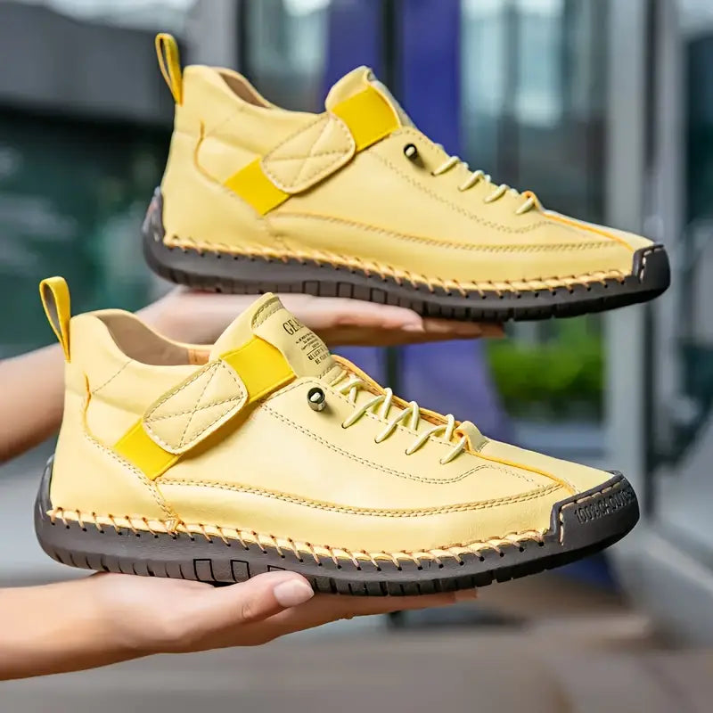 Orthopädische Sneaker Damen | Rutschfest mit Klettverschluss