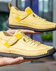 Orthopädische Sneaker Damen | Rutschfest mit Klettverschluss
