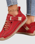 Orthopädische Sneaker Damen | Rutschfest mit Klettverschluss