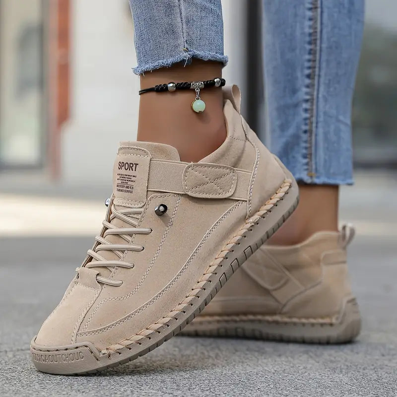 Orthopädische Sneaker Damen | Rutschfest mit Klettverschluss