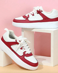Plateau Sneaker Damen | Schnürung