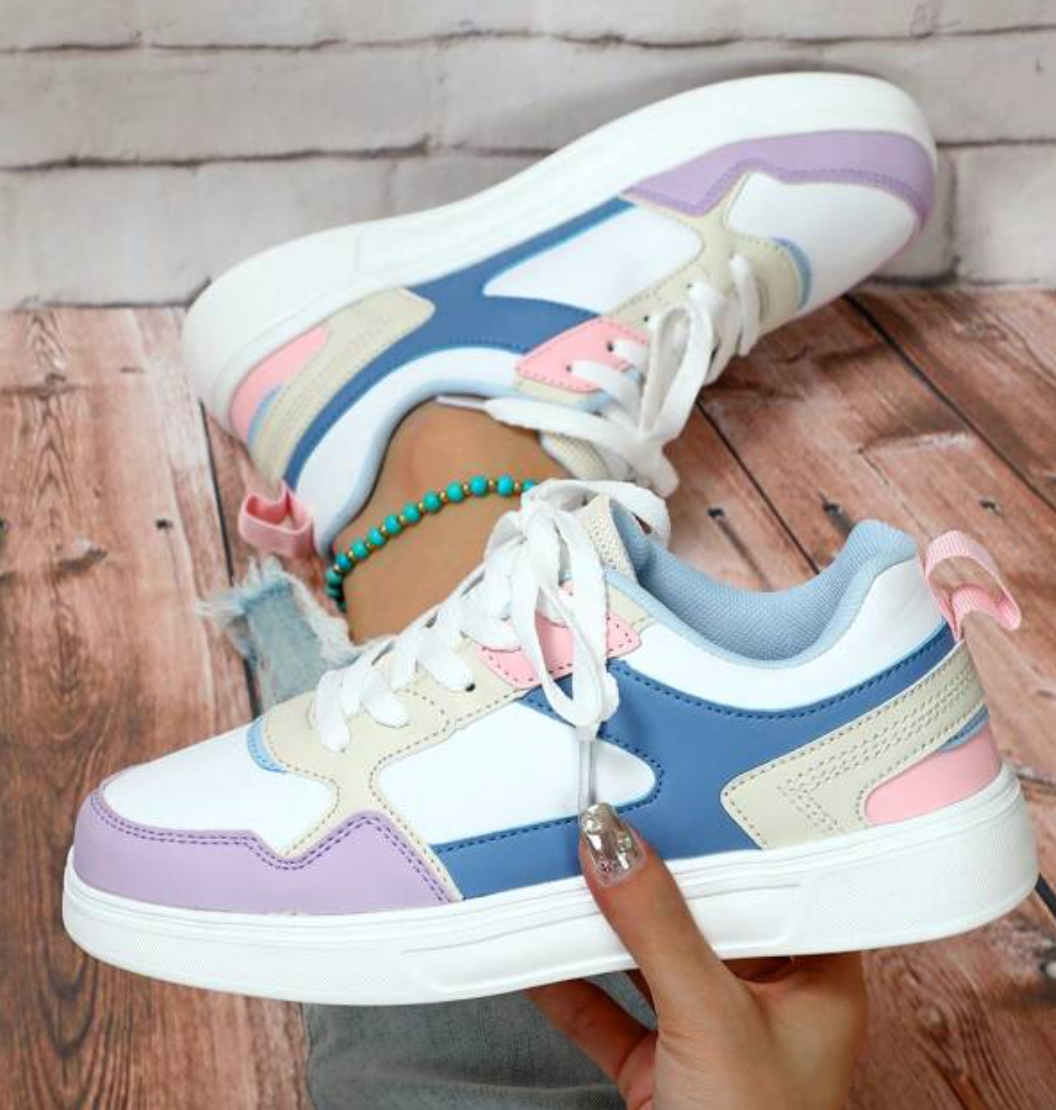 Plateau Sneaker Damen | Schnürung
