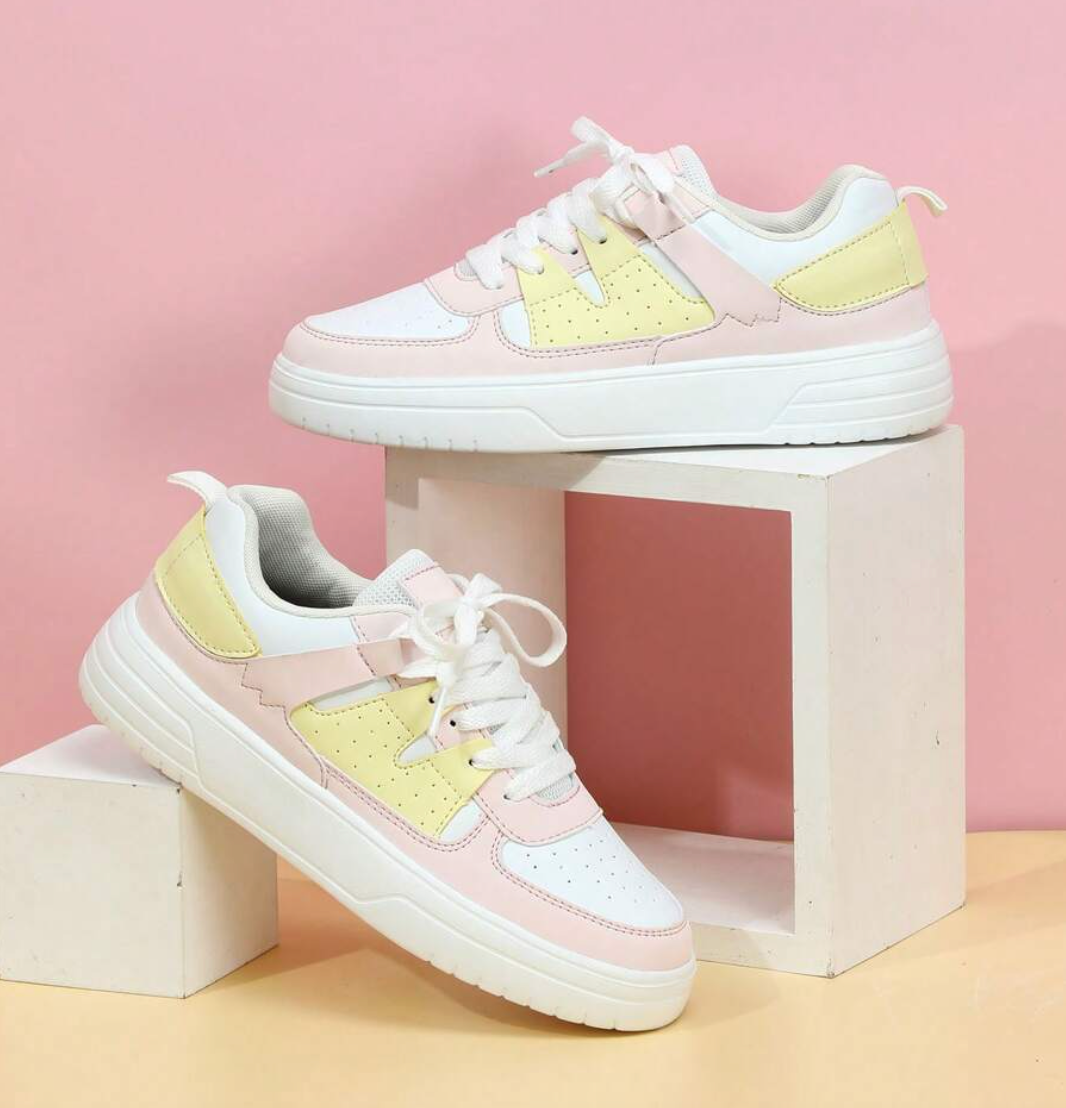 Plateau Sneaker Damen | Schnürung