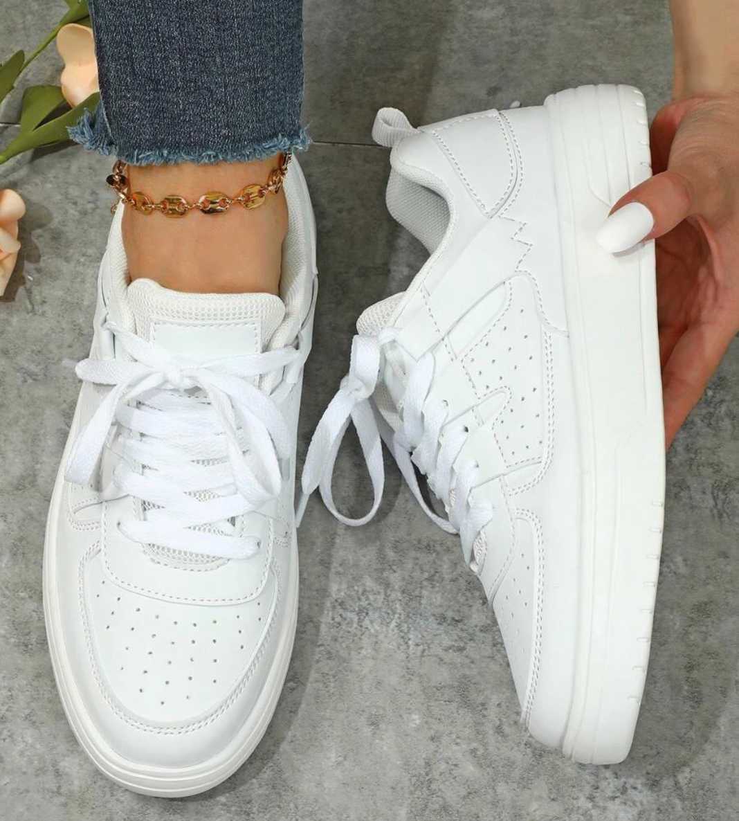 Plateau Sneaker Damen | Schnürung