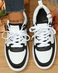 Plateau Sneaker Damen | Schnürung