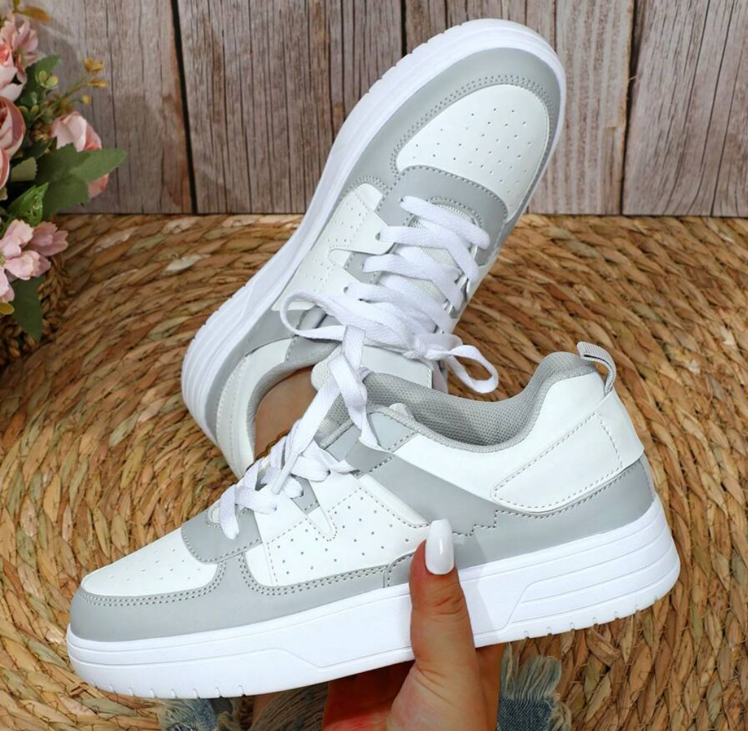 Plateau Sneaker Damen | Schnürung