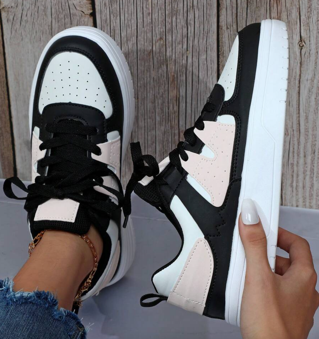 Plateau Sneaker Damen | Schnürung