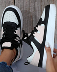 Plateau Sneaker Damen | Schnürung