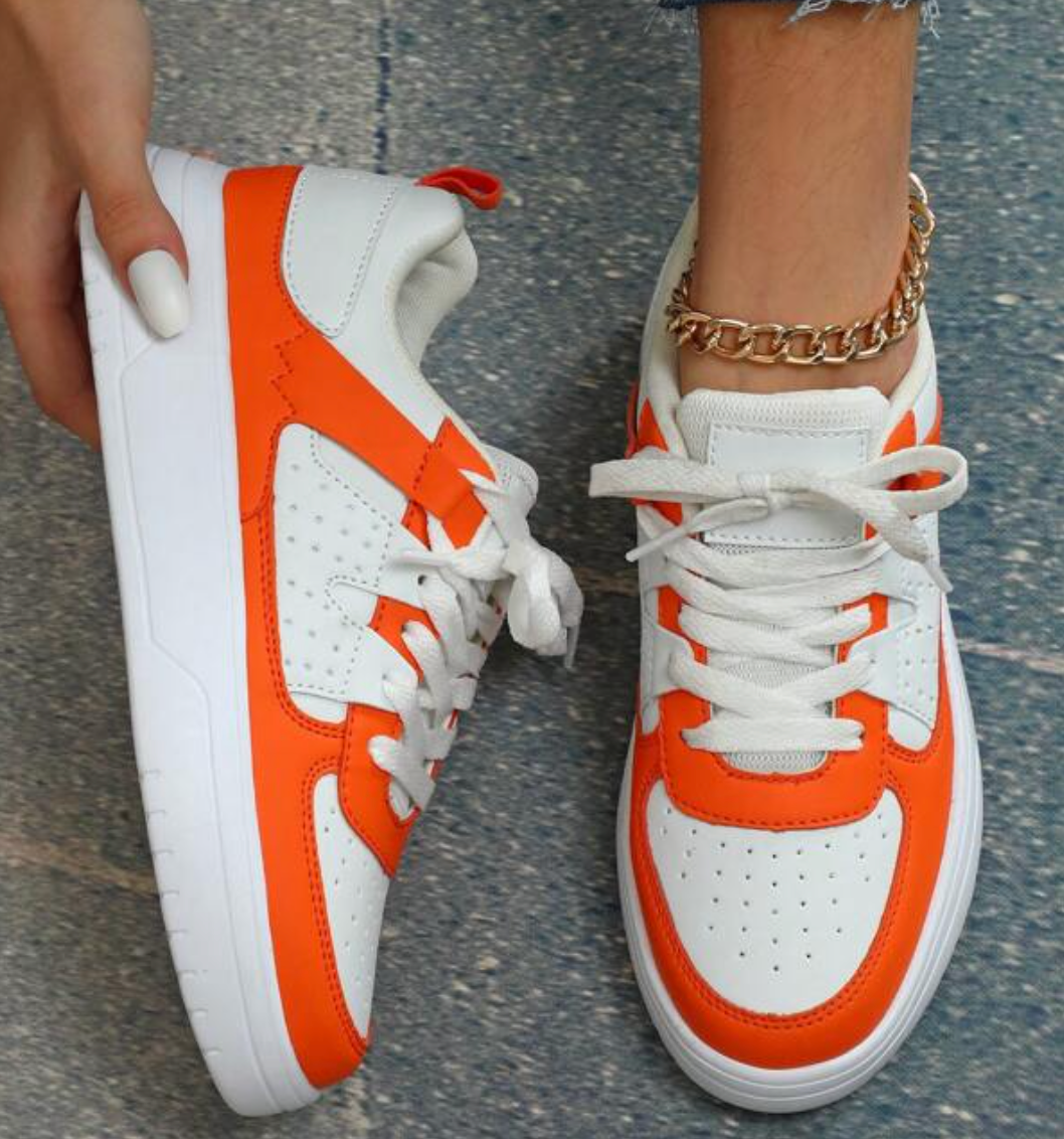 Plateau Sneaker Damen | Schnürung