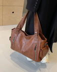 Schultertasche Damen Vintage | Große Tasche