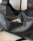 Schultertasche Damen Vintage | Große Tasche
