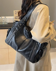Schultertasche Damen Vintage | Große Tasche