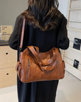 Schultertasche Damen Vintage | Große Tasche