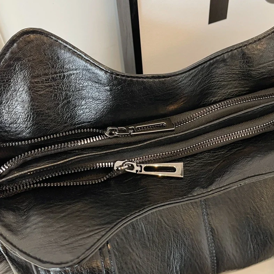 Schultertasche Damen Vintage | Große Tasche