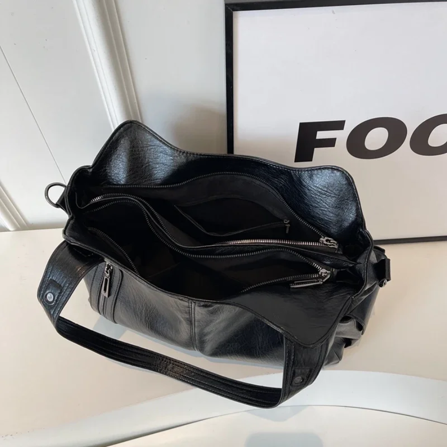 Schultertasche Damen Vintage | Große Tasche
