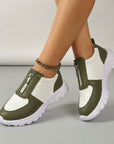 Sneaker Damen mit Reißverschluss | Slip-On