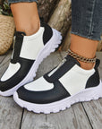 Sneaker Damen mit Reißverschluss | Slip-On