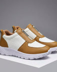 Sneaker Damen mit Reißverschluss | Slip-On