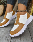 Sneaker Damen mit Reißverschluss | Slip-On