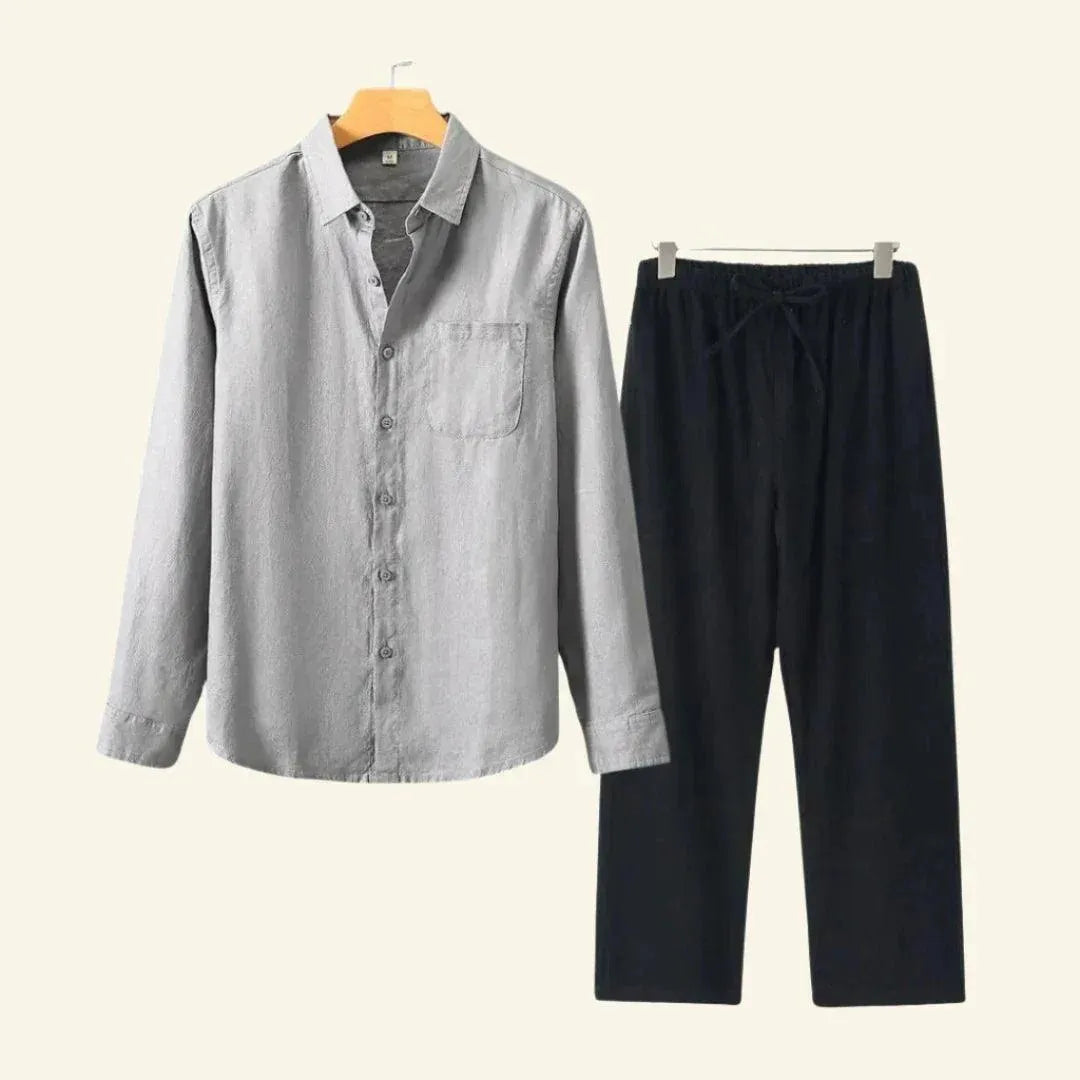 Sommer Set Herren | 2 Teiler mit Hemd und Hose
