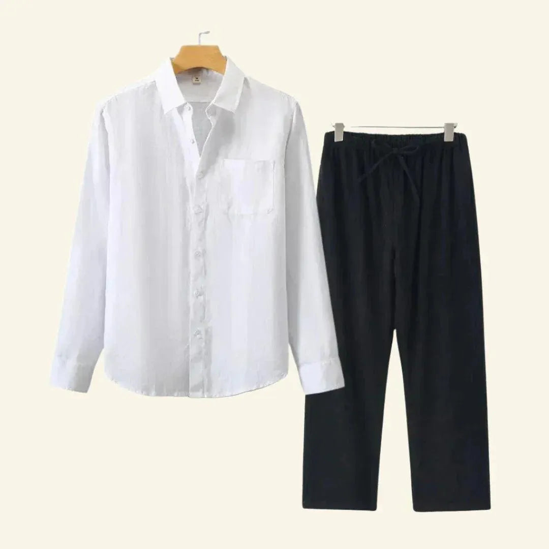Sommer Set Herren | 2 Teiler mit Hemd und Hose