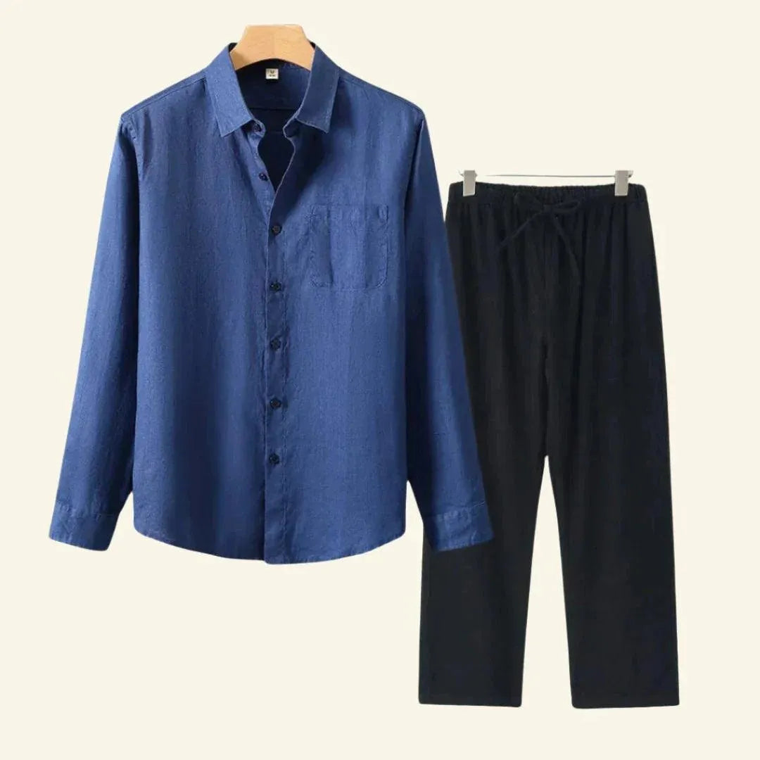 Sommer Set Herren | 2 Teiler mit Hemd und Hose