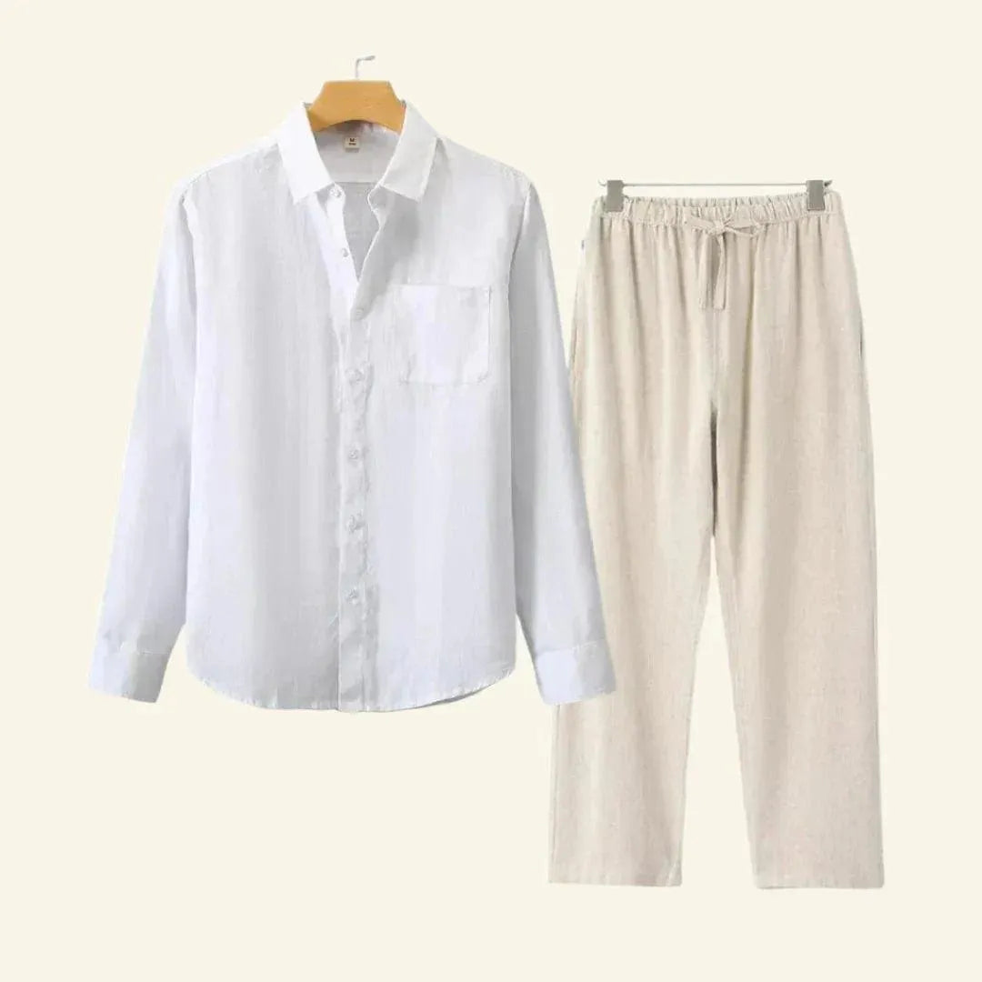Sommer Set Herren | 2 Teiler mit Hemd und Hose