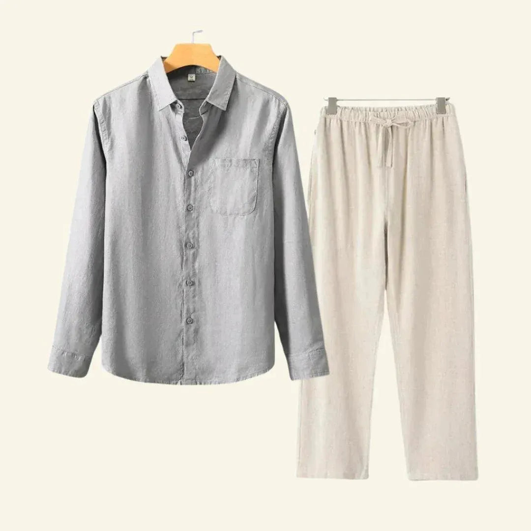 Sommer Set Herren | 2 Teiler mit Hemd und Hose