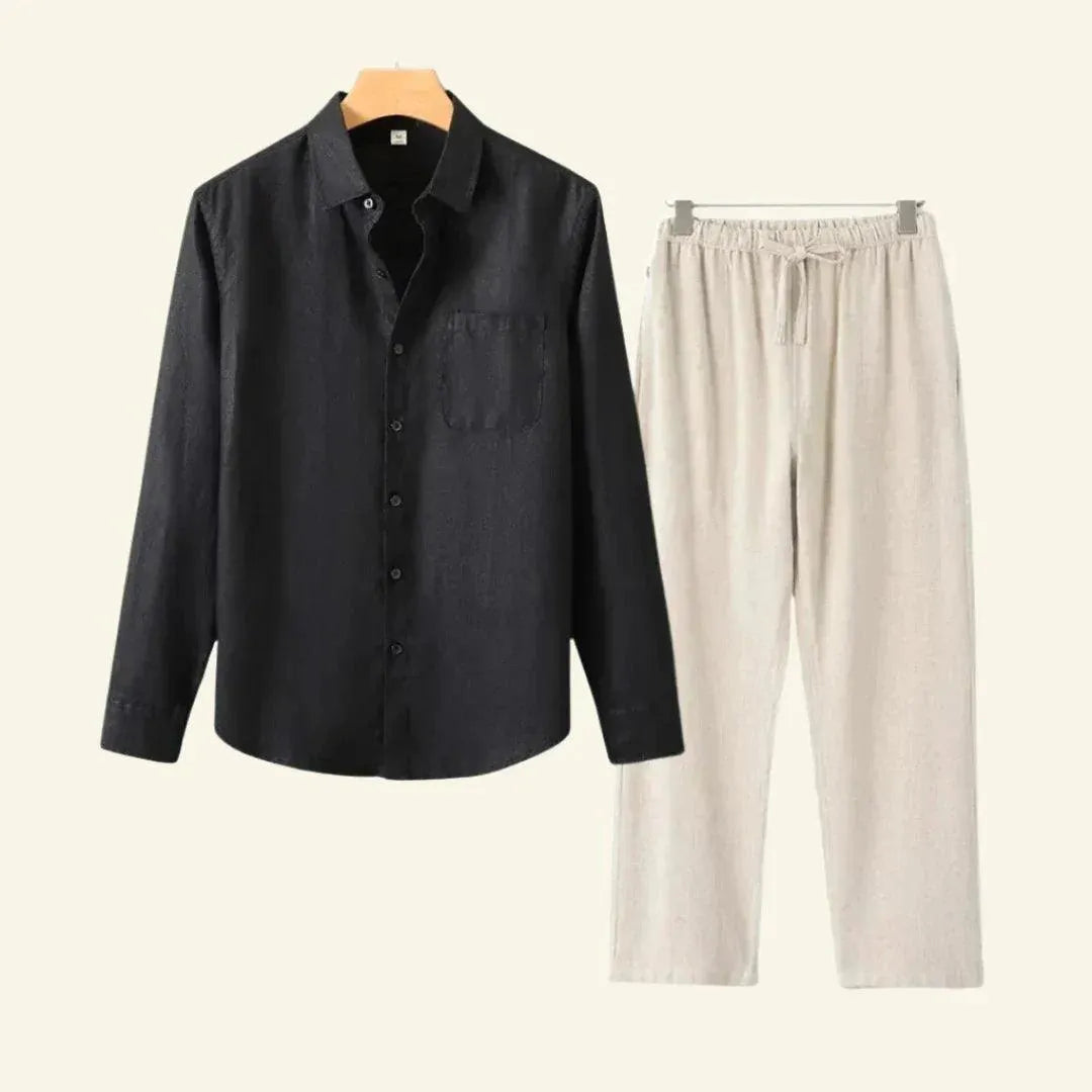 Sommer Set Herren | 2 Teiler mit Hemd und Hose