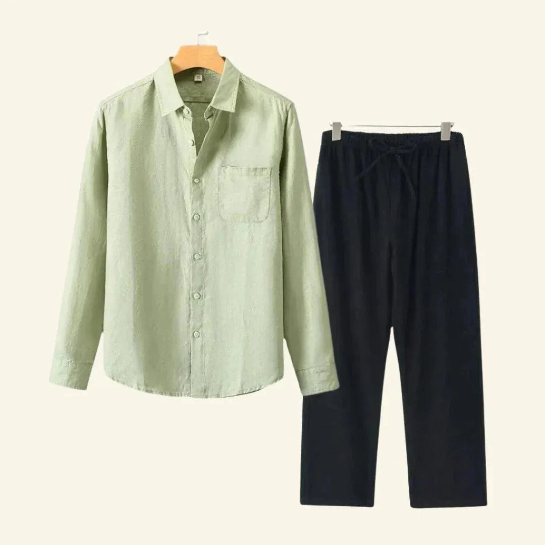 Sommer Set Herren | 2 Teiler mit Hemd und Hose