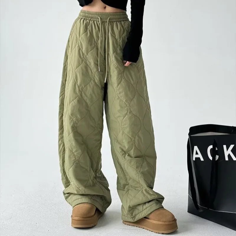 Stepphose Damen Hohe Taille | Weites Bein