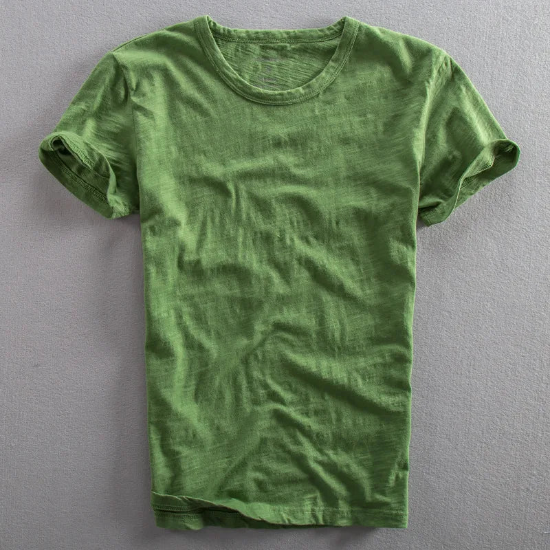 T-Shirt Herren Rundhals | Slim Fit Kurzarm