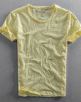 T-Shirt Herren Rundhals | Slim Fit Kurzarm