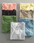 T-Shirt Herren Rundhals | Slim Fit Kurzarm
