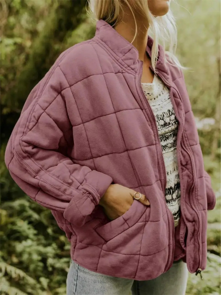 Übergangs-Pufferjacke Damen | Oversize