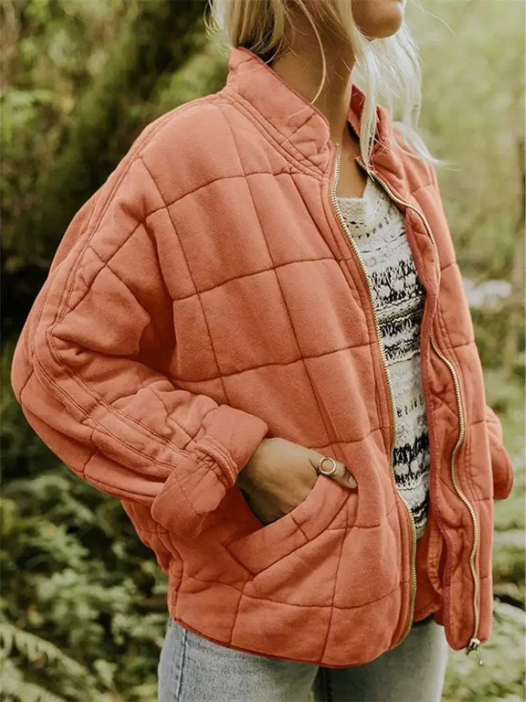 Übergangs-Pufferjacke Damen | Oversize